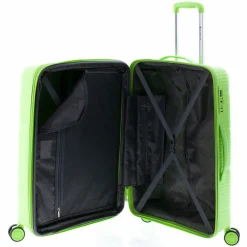 Gladiator 0800 4 Rollen Trolley 65 cm mit Dehnfalte green