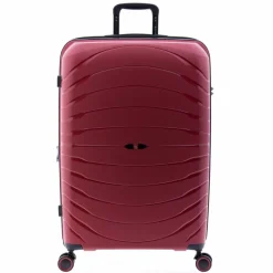 Gladiator 4-Rollen Koffer|Hartgepäck<3400 4 Rollen Trolley 76 cm mit Dehnfalte red