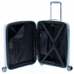 Gladiator 4-Rollen Koffer|Hartgepäck<0800 4 Rollen Trolley 55 cm mit Dehnfalte grey