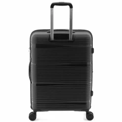 Hot Gladiator 0800 4 Rollen Trolley 65 cm mit Dehnfalte black