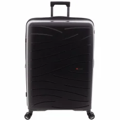New Gladiator 1700 4 Rollen Trolley 74 cm mit Dehnfalte black