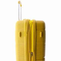 Gladiator Hartgepäck|4-Rollen Koffer<0800 4 Rollen Trolley 65 cm mit Dehnfalte yellow