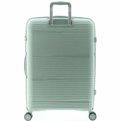Gladiator 0800 4 Rollen Trolley 76 cm mit Dehnfalte grey