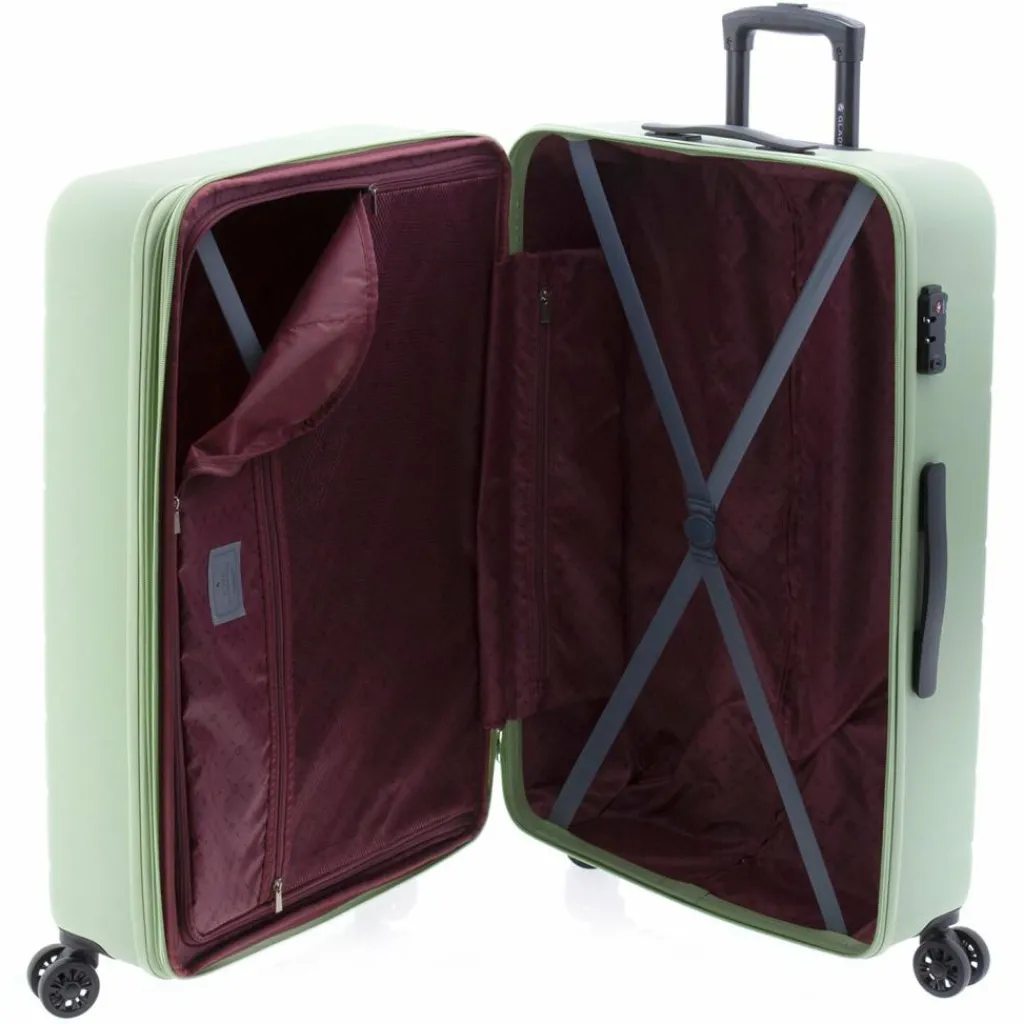 Gladiator 4300 4 Rollen Trolley 75 cm mit Dehnfalte