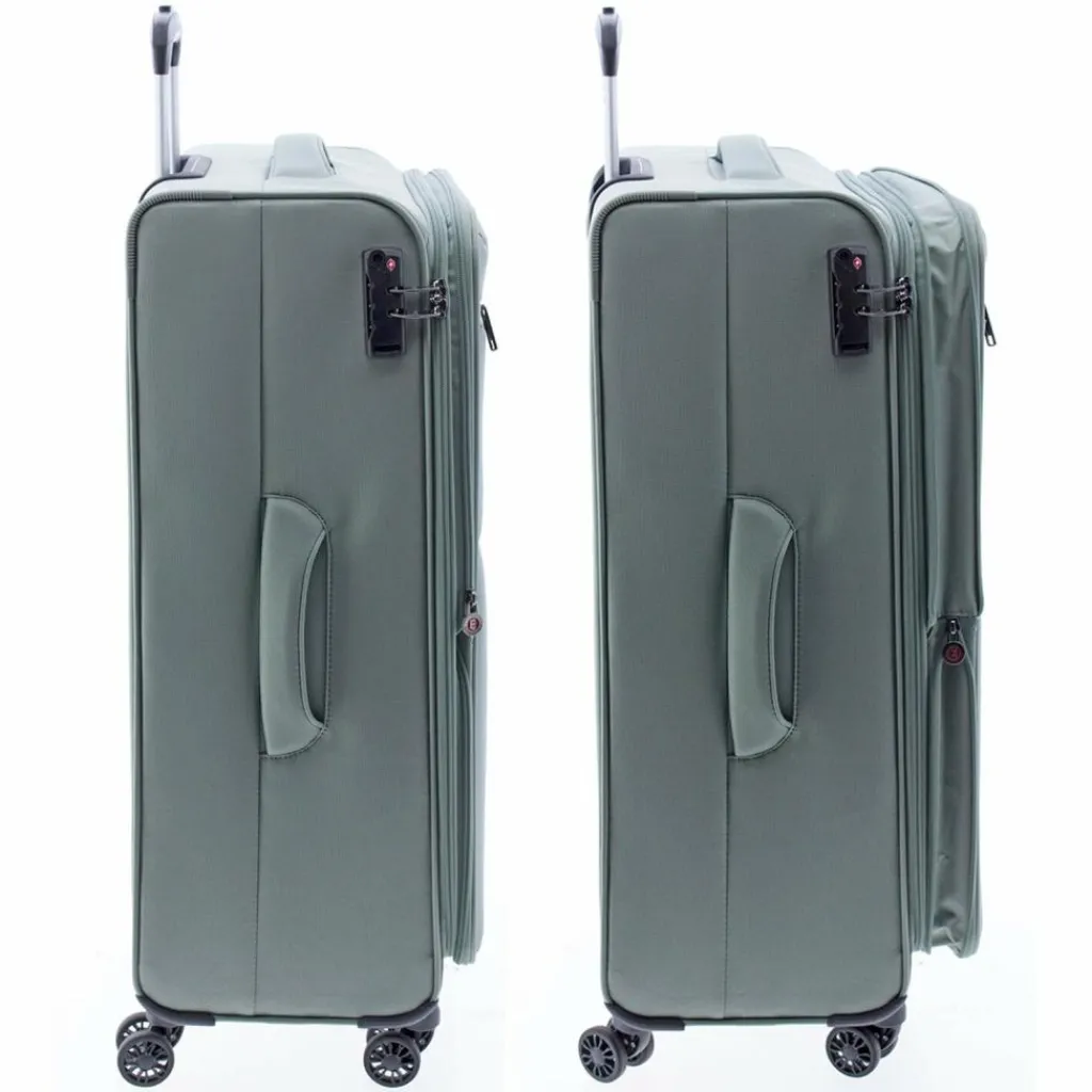 Gladiator 3700 4 Rollen Trolley 78 cm mit Dehnfalte