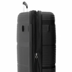 Gladiator 4-Rollen Koffer|Hartgepäck<0800 4 Rollen Trolley 76 cm mit Dehnfalte black