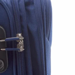 Gladiator Weichgepäck|4-Rollen Koffer<2000 4 Rollen Trolley 68 cm mit Dehnfalte blue