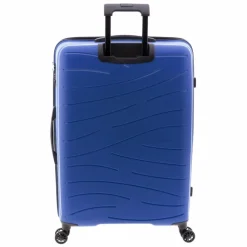 Gladiator 4-Rollen Koffer|Hartgepäck<1700 4 Rollen Trolley 74 cm mit Dehnfalte blue
