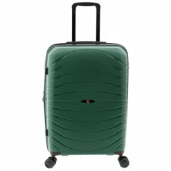 Gladiator Hartgepäck|4-Rollen Koffer<3400 4 Rollen Trolley M 67 cm mit Dehnfalte green