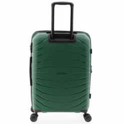 Gladiator Hartgepäck|4-Rollen Koffer<3400 4 Rollen Trolley M 67 cm mit Dehnfalte green