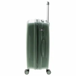 Gladiator 4-Rollen Koffer|Hartgepäck<3500 4 Rollen Trolley 65 cm mit Dehnfalte jade green