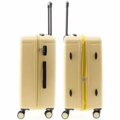 New Gladiator 2900 4 Rollen Trolley M 67 cm mit Dehnfalte yellow