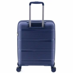 Hot Gladiator 0800 4 Rollen Trolley 55 cm mit Dehnfalte blue