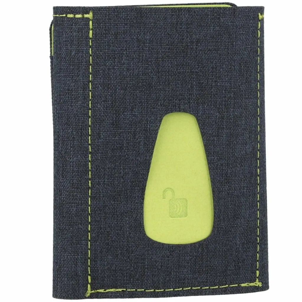 Go Travel Herrengeldbörsen Hochformat|Damengeldbörsen Hochformat<Geldbörse RFID Schutz 8 cm grau