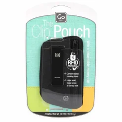 Clearance Go Travel Kreditkartenetui RFID Schutz 7 cm schwarz