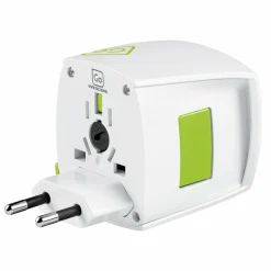 Go Travel Adapter-Stecker<Multifunktions Adaptor 6 cm unearthed