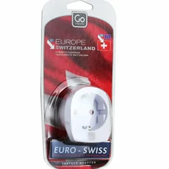 Go Travel Reiseadapter Schweiz-Europa