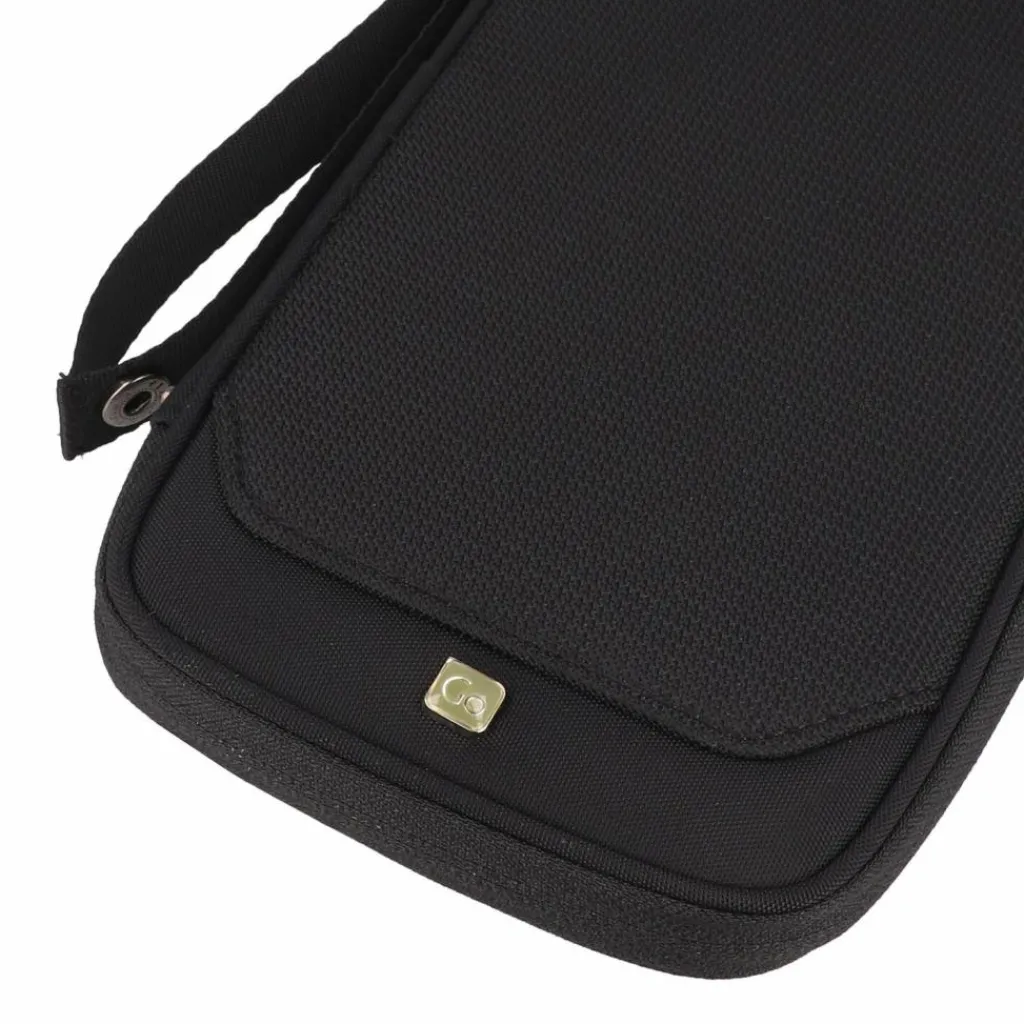 Go Travel Ausweisetuis<Taschen + Etuis RFID Organiser Reisepassetui 12 cm black