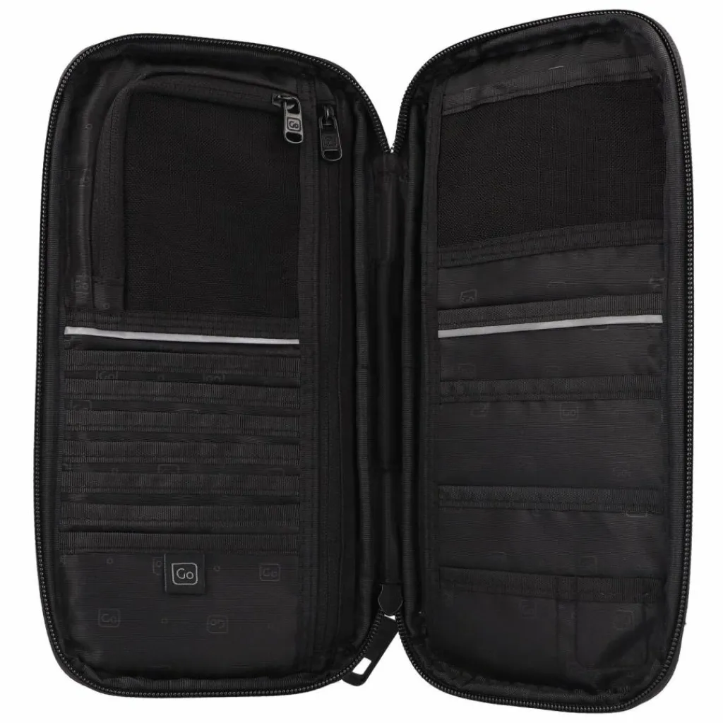 Go Travel Ausweisetuis<Taschen + Etuis RFID Organiser Reisepassetui 12 cm black