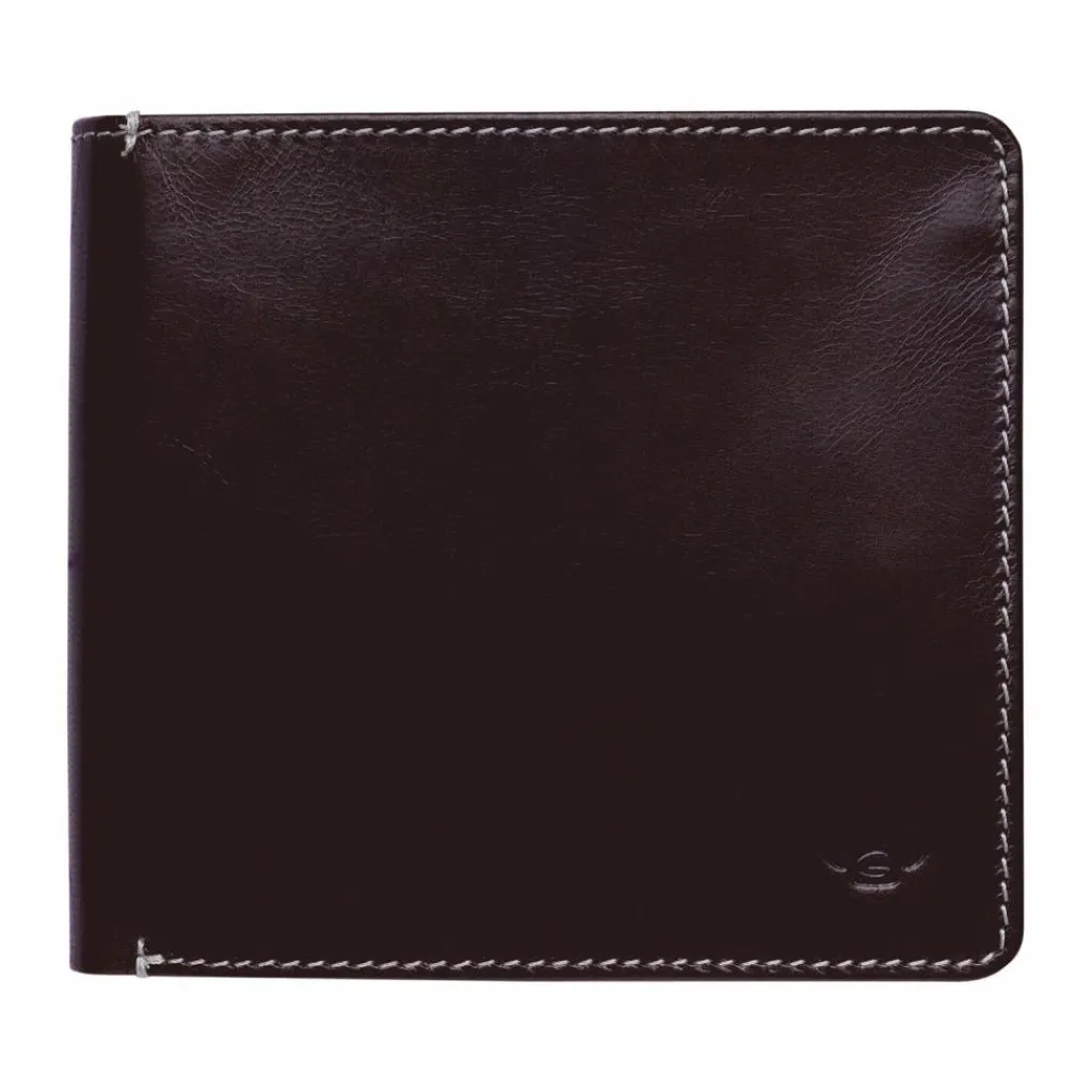 Clearance Golden Head Bari Geldbörse RFID Schutz Leder 11.5 cm chocolate