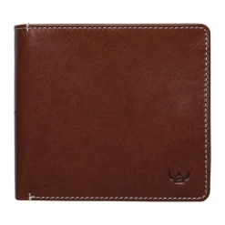 Golden Head Herrengeldbörsen Querformat<Bari Geldbörse RFID Schutz Leder 11.5 cm cognac