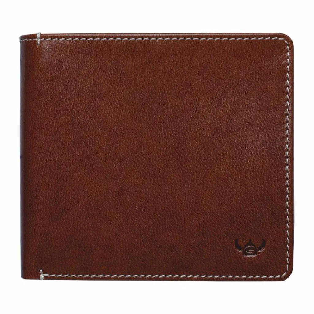 Golden Head Herrengeldbörsen Querformat<Bari Geldbörse RFID Schutz Leder 11.5 cm cognac