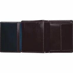 Golden Head Herrengeldbörsen Hochformat<Bari Geldbörse RFID Schutz Leder 8.5 cm chocolate