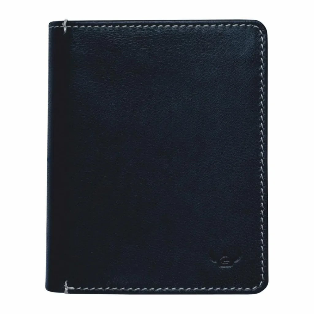 Golden Head Herrengeldbörsen Hochformat<Bari Geldbörse RFID Schutz Leder 8.5 cm navy