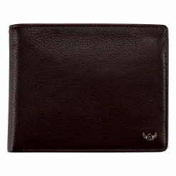 Golden Head Herrengeldbörsen Querformat<Capri Geldbörse RFID Schutz Leder 12.5 cm dunkelbraun