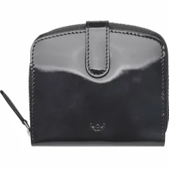 Golden Head Carrara Geldbörse RFID Schutz Leder 10 cm anthrazit