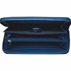 Golden Head Damengeldbörsen Querformat<Carrara Geldbörse RFID Schutz Leder 20 cm blau