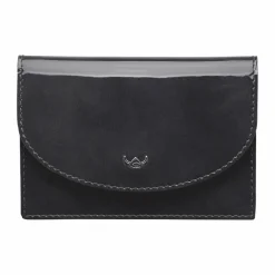 Golden Head Visitenkartenetuis<Carrara Kreditkartenetui RFID Schutz Leder 10.5 cm anthrazit