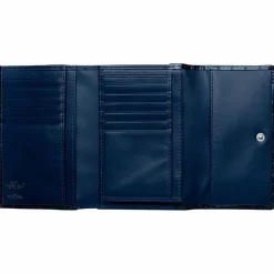 Golden Head Damengeldbörsen Querformat<Cayenne Geldbörse RFID Leder 14 cm nachtblau