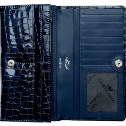 Online Golden Head Cayenne Geldbörse RFID Leder 19 cm nachtblau