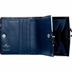 Golden Head Damengeldbörsen Querformat<Cayenne Geldbörse RFID Leder 10 cm nachtblau