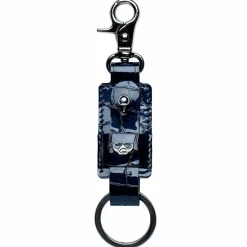 Outlet Golden Head Cayenne Schlüsselanhänger Leder 13 cm nachtblau
