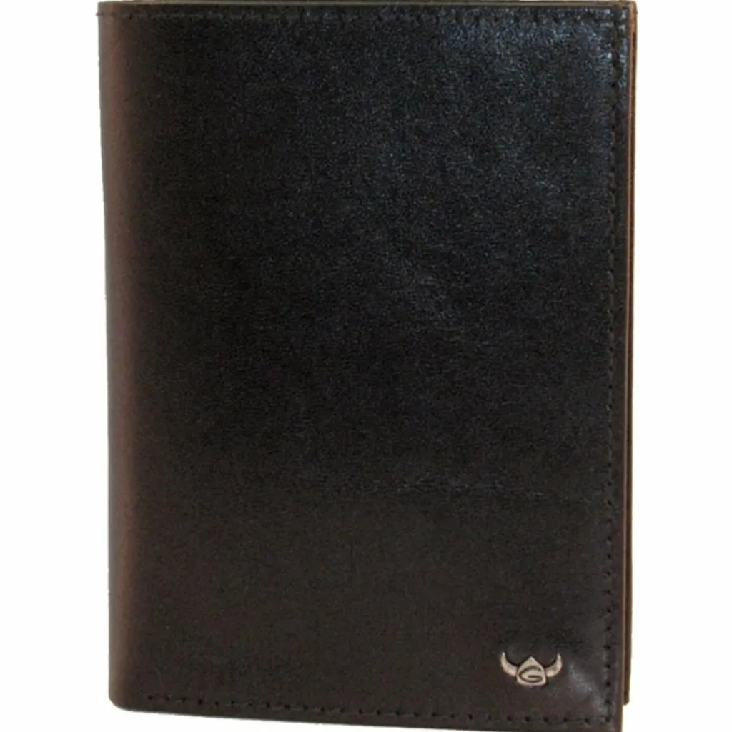 Golden Head Colorado Ausweisetui RFID Leder 9 cm schwarz