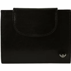 Golden Head Herrengeldbörsen Querformat<Colorado Geldbörse RFID Leder 12 cm schwarz