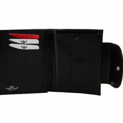 Golden Head Herrengeldbörsen Querformat<Colorado Geldbörse RFID Leder 12 cm schwarz