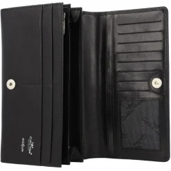 Outlet Golden Head Colorado Geldbörse RFID Leder 18,5 cm schwarz