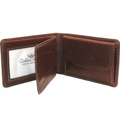 Best Golden Head Colorado Geldbörse RFID Leder 7,5 cm tabacco