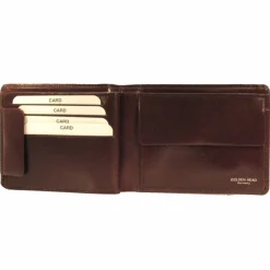 Golden Head Herrengeldbörsen Querformat<Colorado Geldbörse RFID Leder 12,5 cm bordeaux