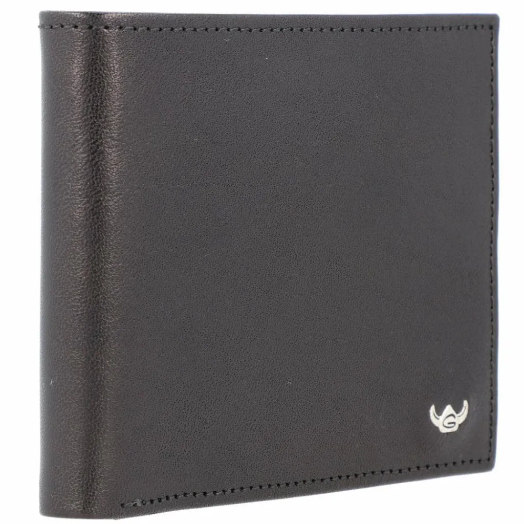 Clearance Golden Head Colorado Geldbörse RFID Leder 11 cm schwarz