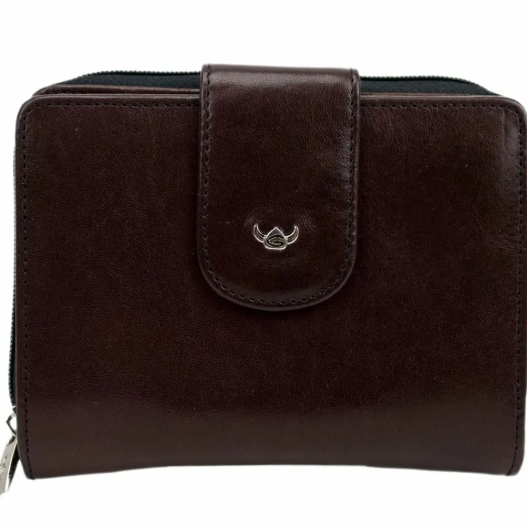 Golden Head Damengeldbörsen Querformat<Colorado Geldbörse RFID Leder 13 cm bordeaux