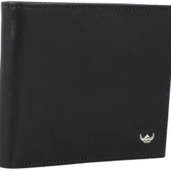 New Golden Head Colorado Geldbörse RFID Leder 11 cm schwarz