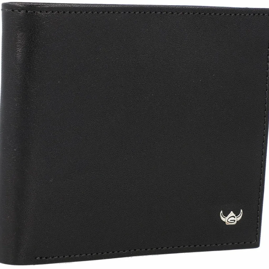 New Golden Head Colorado Geldbörse RFID Leder 11 cm schwarz