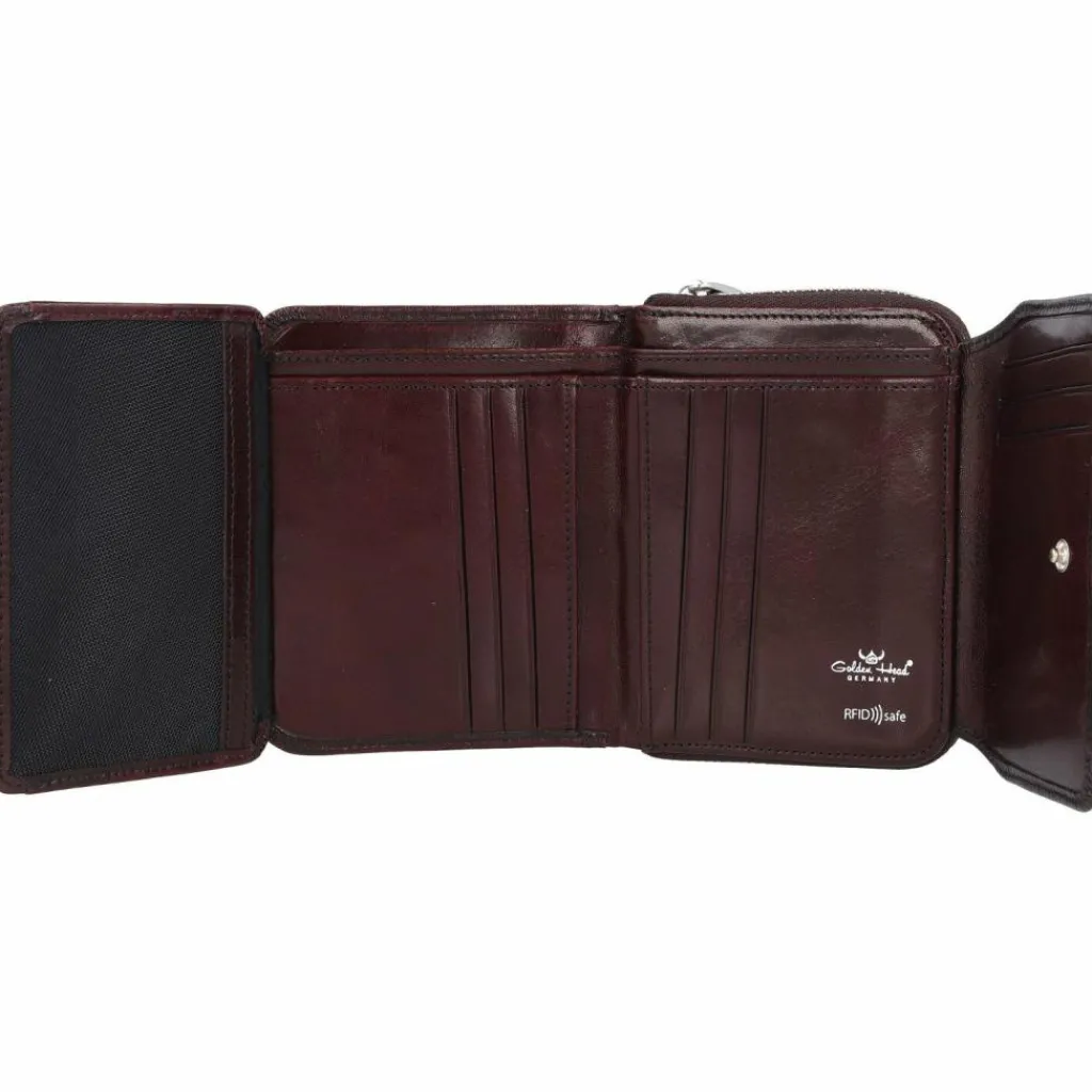 Damen Golden Head Colorado Geldbörse RFID Leder 11,5 cm