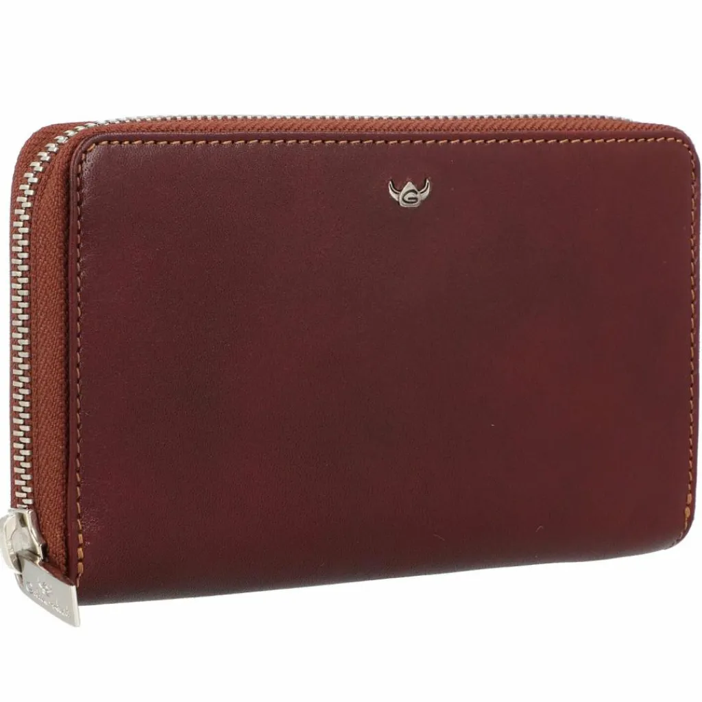 Golden Head Damengeldbörsen Querformat<Colorado Geldbörse Leder 15 cm tabacco