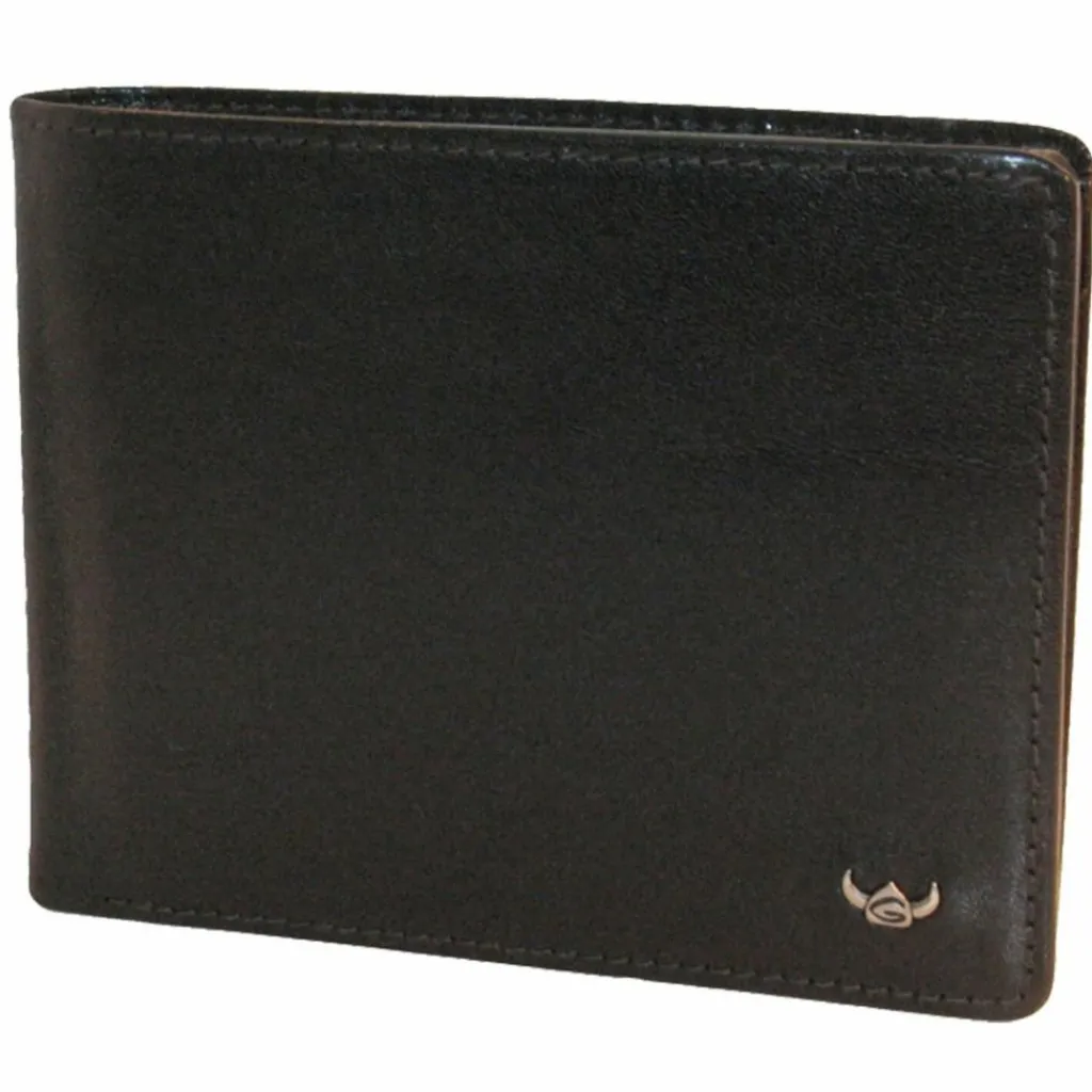 Best Golden Head Colorado Geldbörse RFID Leder 12 cm schwarz