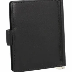 Golden Head Visitenkartenetuis<Colorado Kreditkartenetui Leder 8,5 cm mit Geldscheinklammer schwarz